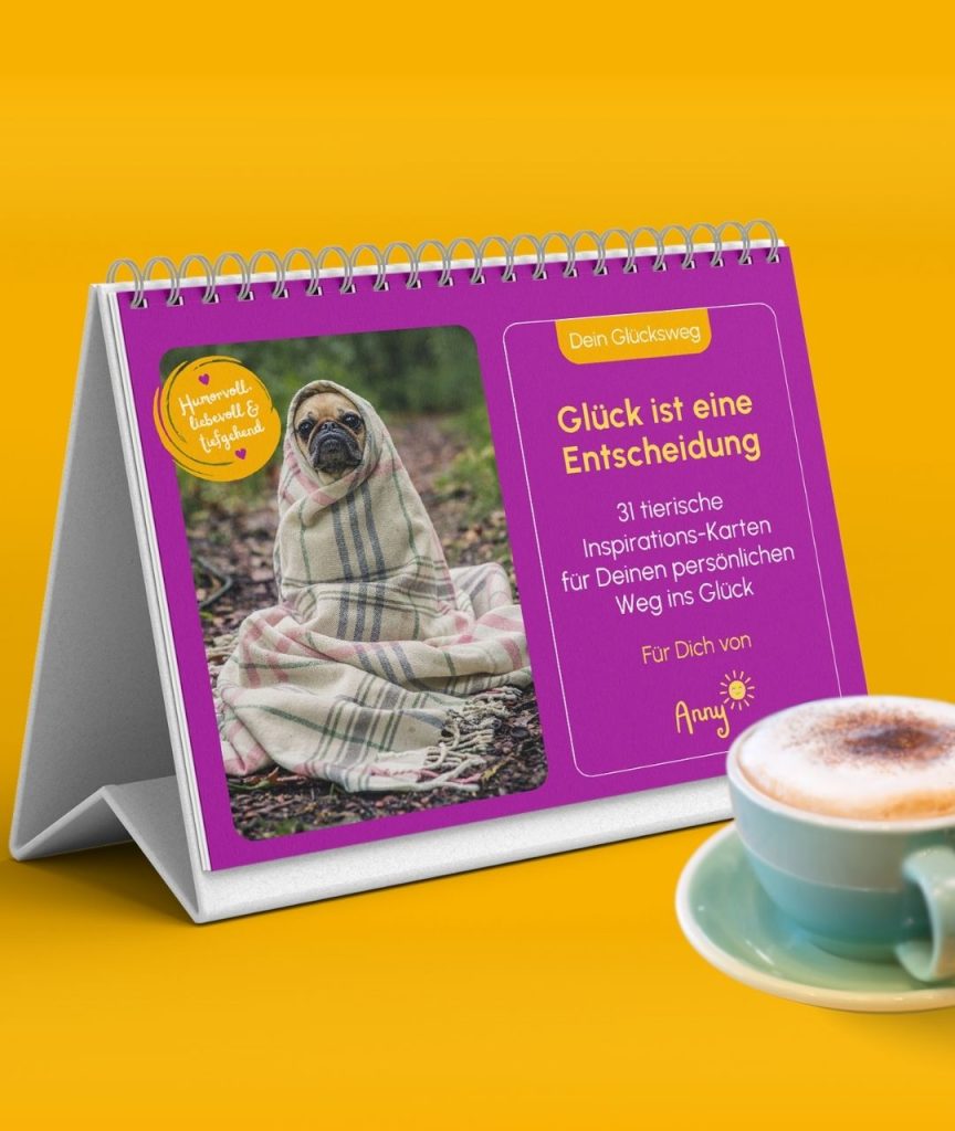 Tierische Inspirations-Karten mockup